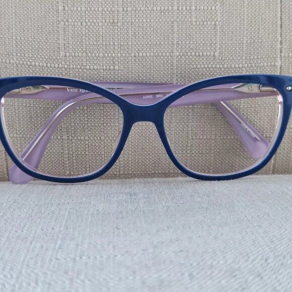 Kate Spade New York Women Glasses Frame Blue/Lilac Tone Glasses ADRIE BRO 140 - Picture 5 of 11